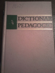 DICTIONAR PEDAGOGIC foto