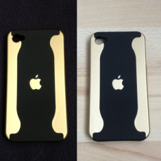 HUSA TOC CARCASA IPHONE 4 4S 4G+FOLIE PROTECTIE FATA+SPATE!MODEL DEOSEBIT!CALITATE![353] foto