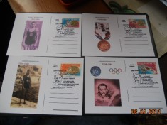SET CARTI POSTALE 4 BUC. JOHNNY WEISSMULLER TARZAN 2002