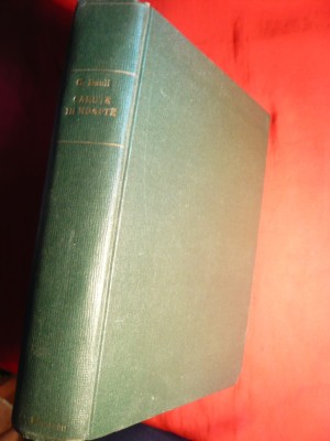 Gian Dauli - Carute in Noapte - ed. 1942 Traducere C-tin Apostol , Ed. Nationala Gh.Mecu Legata , cartonata , 468 pag. foto