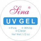 Gel UV Sina pentru constructie unghii false culoare CLEAR / TRANSPARENT / manichiura foto
