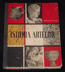 MARIN NICOLAU - GOLFIN - Istoria artelor - vol. 1 [manual pentru clasa a VI a scolilor de arte plastice] din antichitate pana in secolul al XVII artei foto