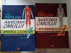 Anatomia Omului de Victor Papilian Vol 1 si 2 foto