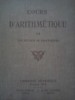Cours d&#039;aritmetique par une reunion de professeurs 1925