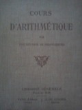Cours d&#039;aritmetique par une reunion de professeurs 1925