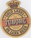 Suport de pahar / Biscuite TUBORG Gold Label