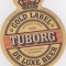 Suport de pahar / Biscuite TUBORG Gold Label