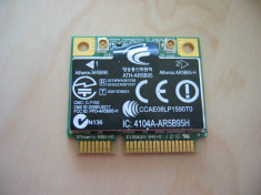 +1806 vand placa de retea wireless HP COMPAQ CQ50 DV7 605560-005 495846-005 HALF-MINI WIRELESS N CARD MINICARD AR5B95H foto