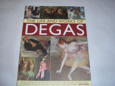 THE LIFE AND WORKS OF DEGAS,RF10/1 foto