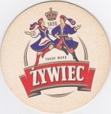 Suport de pahar / Biscuite ZYWIEC (bere poloneza)