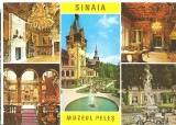 CPI (B2384) SINAIA. MUZEUL PELES, EDITURA MERIDIANE, CIRCULATA 28.7.74, STAMPILA, TIMBRU