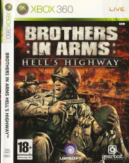 JOC XBOX 360 BROTHERS IN ARMS HELL&amp;#039;s HIGHWAY ORIGINAL PAL / STOC REAL / by DARK WADDER foto