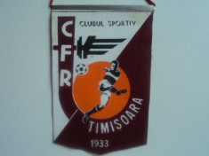 Fanion fotbal CFR TIMISOARA foto