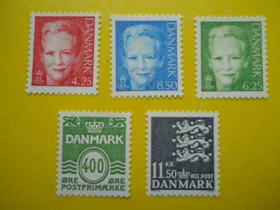 HOPCT Danemarca-2004-uzuale-5 val-mnh-nr. 362 foto