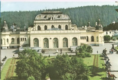 CPI (B2404) VATRA DORNEI. PAVILIONUL CENTRAL AL BAILOR, EDITURA MERIDIANE, CIRCULATA 29.8.71, STAMPILE foto