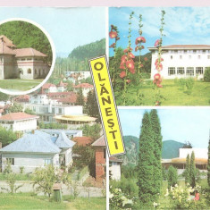 CPI (B2416) OLANESTI. SANATORIUL DE COPII, CLADIREA PTTR, PARCUL, EDITURA OSETCM, CIRCULATA 1980, STAMPILA, TIMBRU IMPRIMAT