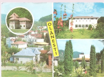 CPI (B2416) OLANESTI. SANATORIUL DE COPII, CLADIREA PTTR, PARCUL, EDITURA OSETCM, CIRCULATA 1980, STAMPILA, TIMBRU IMPRIMAT foto