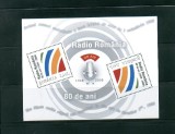 ROMANIA 2008 - SOCIETATEA ROMANA DE RADIODIFUZIUNE,COLITA, MNH - LP 1820a, Nestampilat