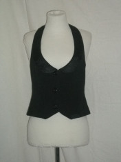 BLUZA/VESTA STOFA NEAGRA SPATE GOL ,,STREET ONE foto