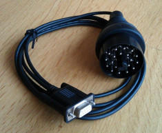 Cablu conector BMW 20 pini (tata) la DB 9 serial foto