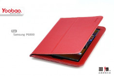 Husa Executive Case Piele Naturala Samsung Galaxy Tab2 P6800 by Yoobao Originala Red foto