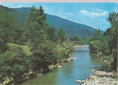 CPI (B2463) VALEA TARCAULUI, JUD. NEAMT, EDITURA OSETCM, SCRISA SI NECIRCULATA, TIMBRU IMPRIMAT, DATATA 1986CIRCULATA foto