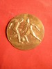 Insigna Fotbal - Interbelica,Alama , d= 3,7 cm Varful acului este rupt