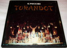 TURANDOT - G. Puccini / Vinyl-Vinil 3 Discuri foto