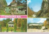 CPI (B2437) SINGEORZ BAI. VILA CRINUL, CORMAIA CABANA FARMECUL PADURII, IZVORUL NR. 6 SI 8, EDITURA PENTRU TURISM, CIRCULATA1974, STAMPILA