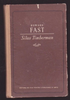 Howard Fast - Silas Timberman foto