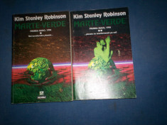 KIM STANLEY ROBINSON , Marte Rosu , Marte verde , Marte Albastru , 5 volume foto