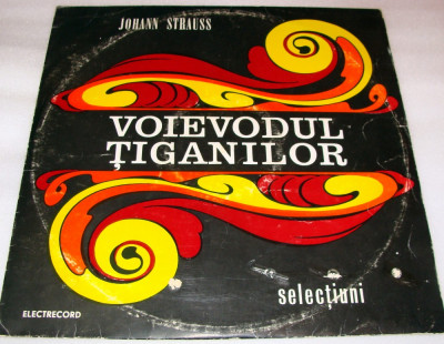 VOIEVODUL TIGANILOR - Johann Strauss / vinyl-vinil foto