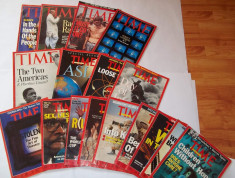 lot 17 reviste Time International (1990-1992) foto