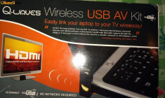 WIRELESS USB DONGLE AV KIT FOR TV - PROJECTOR foto