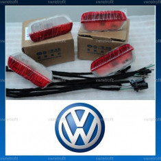 Lampi lumini avertizare usi + becuri, pentru VW Passat B6, CC, B7, Golf 5, 6, Jetta, Tiguan, Touran, Kit complet ( lampi +mufe+cablaj) ( doorwarning ) foto