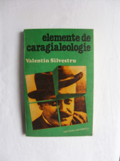 Elemente de caragialeologie foto