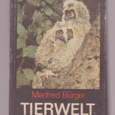 Manfred Burger - Tierwelt von uns erlebt (Lb. germana) - Despre animale, contine poze