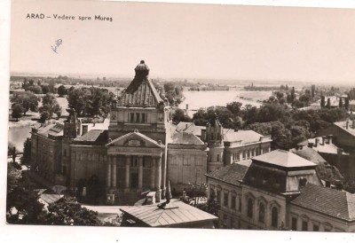 carte postala(ilustrata) -ARAD-Vedere spre Mures foto