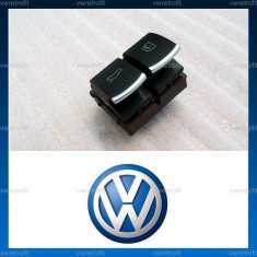 Buton deschidere portbagaj si clapeta ( usa ) rezervor pentru VW Passat B6, CC, B7 - ornament crom foto