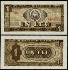 1 LEU 1966 UNC foto