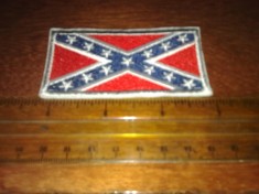 Broderie/emblema/patch/toppa ULTRAS/HOOLIGANS Steagul sudului/sudist/ South FLAG Confederate-Rebels foto