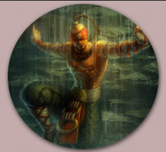 Insigne &amp;quot;Lee Sin - The Blind Monk&amp;quot;- 44mm sau 56mm -- (PERSONALIZATE) foto