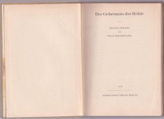 Renate Peschel si Willi Blindernagel - Das Geheimnis der Hohle (Lb. germana)
