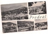 Carte postala(ilustrata) -PREDEAL-colaj, Circulata, Fotografie