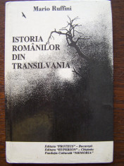 MARIO RUFFINI - ISTORIA ROMANILOR DIN TRANSILVANIA foto