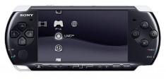 PSP SONY 3004 PB (Piano Black), Slim &amp;amp;amp; Lite + 8 jocuri originale foto