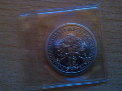 Moneta nova argentea reip francofurtensis, UNC foto