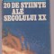 Daniel Cocoru - 20 de stiinte ale secolului XX
