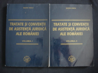 MARIN VOICU - TRATATE SI CONVENTII DE ASISTENTA JURIDICA ALE ROMANIEI 2 volume foto