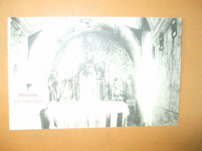 Carte postala Mariaradna A Szt. Erzsebet kapolna 1914 foto